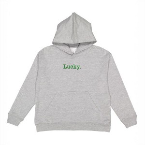 The Juniper Shop Embroidered Lucky Typewriter Youth Graphic Hoodie - 1 of 4