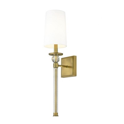 Z-Lite Mia 1 - Light Wall Light in  Rubbed Brass