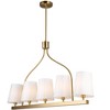 Artcraft Lighting Rhythm 5 - Light Island Pendant Light in  Brushed Gold - 2 of 4