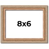 PosterPalooza | Photo Size Deco Brown Picture Frame - UV Acrylic, Foam Board Backing, Hanging Hardware - 2 of 4