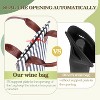 Tirrinia Wine Gift Bag, Insulated Padded Thermal Single Wine Bottle Carriers, Cooler Tote, Wine Lover Essentials - 2 of 4