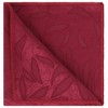 INSPIRE CHIC Men's Classic Floral Leaves Pocket Squares - 4 of 4