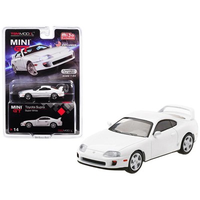 Toyota Supra (JZA80) LHD Super White Limited Edition to 4,800 pieces 1/64 Diecast Model Car by True Scale Miniatures
