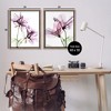 Stupell Industries Purple Flower Bloom Design 2pc Floating Frame Art Set - 3 of 4