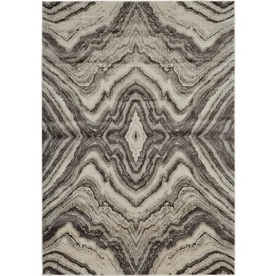 Katari Transitional Abstract Gray/Ivory/Tan Area Rug