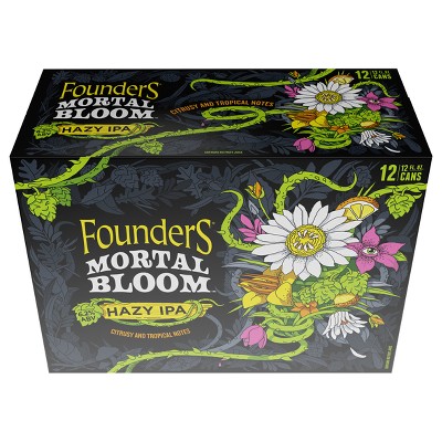 Founders Mortal Bloom Hazy IPA - 12pk/12 fl oz Cans