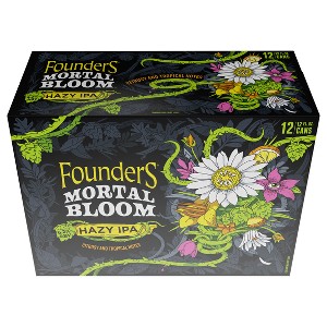 Founders Mortal Bloom Hazy IPA - 12pk/12 fl oz Cans - 1 of 4