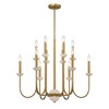 Savoy House Oakhurst 12 - Light Chandelier in  Antique Gold - 2 of 4