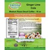 Larissa Veronica Ginger Lime Cola Medium Roast Decaf Coffee (Gourmet, Naturally Flavored, Whole Coffee Beans) (16 oz, ZIN: 568918) - 2 of 4