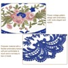 Unique Bargains Retro Lace Embroidered Polyester Placemat 2 Pcs - 3 of 4