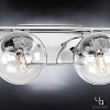 Urban Ambiance Luxury Modern Bath Fixture,  6-3/4"H x 33"W,  Polished Chrome Finish, UHP2622 - 4 of 4
