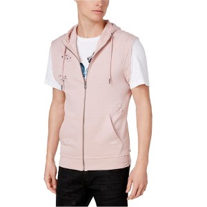 I.N.C International Concepts Mens Deconstructed Sweater Vest, Pink, X-Large - 1 of 1