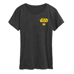 Women's - Star Wars - Rebel Group Short Sleeve Graphic T-Shirt - 1 of 4
