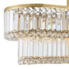 Stiffel Ella 38 3/4" Traditional Island Pendant Chandelier Ceiling Light Fixture Dining Room Over Table Kitchen Foyer Hanging Soft Gold Finish Crystal - 3 of 4