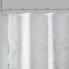 PAGED Burnout Printed Shower Curtain,Shower Curtains with 12 Button Holes for Bathroom,Machine Washable - 4 of 4