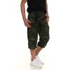 Canada Weather Gear Men’s Cargo Belted Shorts – Lightweight Stretch Twill Knee-Length Shorts with Pockets - 4 of 4