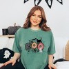 Simply Sage Market Women's The Boo Crew Colorful Short Sleeve Garment Dyed Tee - 2 of 4
