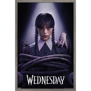 Trends International Wednesday: Season 2 (2025) - Torture One Sheet Framed Wall Poster Prints - 1 of 4