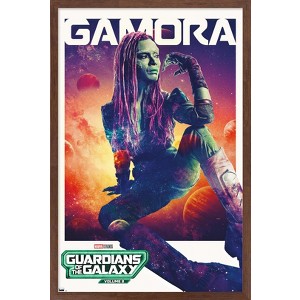 Trends International Marvel Guardians of the Galaxy Vol. 3 - Gamora One Sheet Framed Wall Poster Prints - 1 of 4