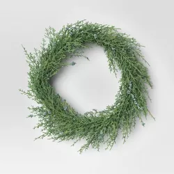 Extra Large Cypress and Juniper Wreath - Threshold™