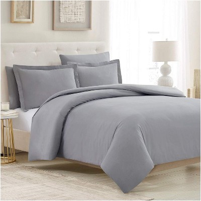 Soft Brushed Microfiber Duvet Cover & Sham Set - Mellanni