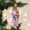 Old World Christmas Blown Glass Ornament for Christmas Tree, Cat Lady - 2 of 4