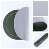 REGALWOVEN Faux Leather Kitchen Washable Heat Resistant Table Placemats 6 Pcs - 2 of 4