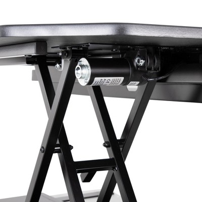 FlexPro Premier 36" Electric Sit-to-Stand Desk Converter in Black