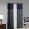 MAYEERTY Jacquard Curtain Panel Pair(2 Pcs Window Panels) - 2 of 4