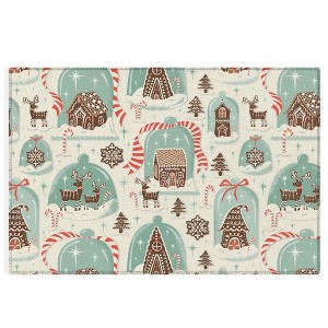 Heather Dutton Gingerbread Village CreamRug - Deny Designs - 1 of 3