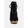 MAAYA Brown Handcrafted Collared Suede Boot Women - 3 of 4