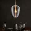 Rennnsan Kesper 9" W 1 - Light Dome Textured Glass Modern Dimmable Flush Mount - 2 of 4