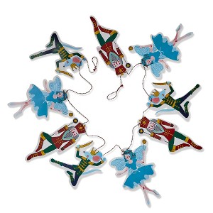 tagltd Paper Nutcracker Garland - 1 of 2