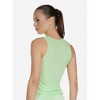 Women's Huntington Tank Top w/ Side Slit Light Green - MICHAEL LAUREN - 3 of 3