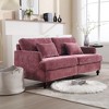 NicBex 69 Inch Loveseat,Modern Chenille Loveseat Sofa with Brown Wood Feets,Upholstered 2-Seater Couch for Living Room - 2 of 4