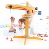 Hape Playscapes Crane Lift Playset Yellow - Kid's Construction Toy Set - 3 of 4
