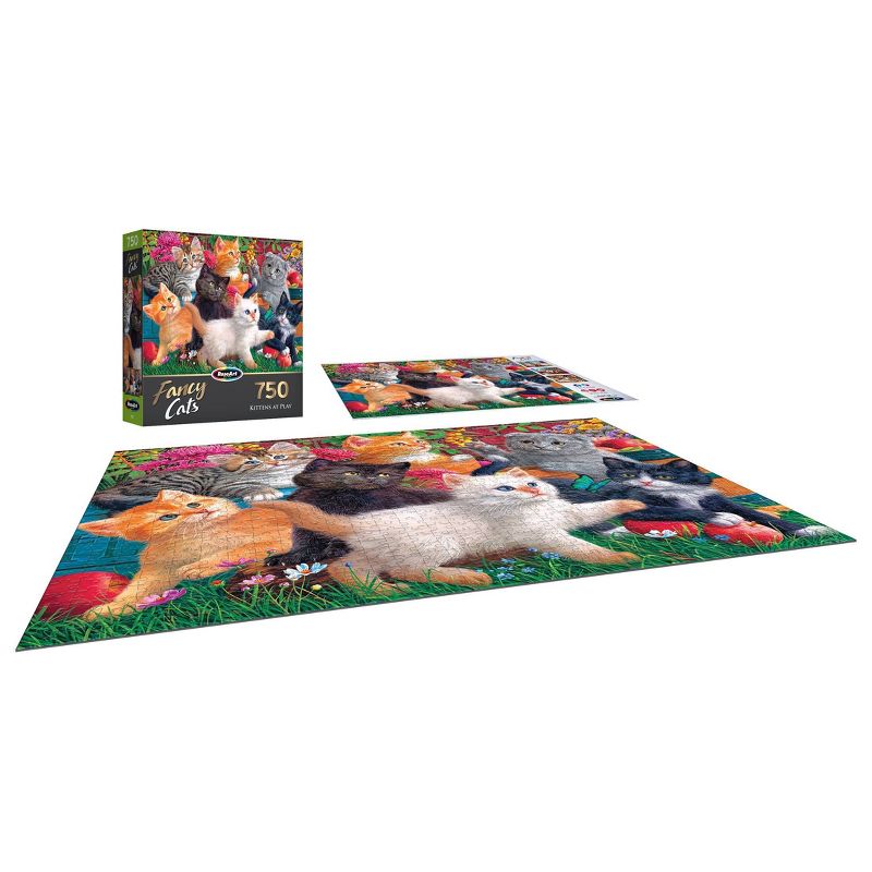 Cra-Z-Art Fancy Cats - Kittens at Play 750pc Jigsaw Puzzle, 3 of 7