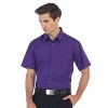 Gioberti Men's Short Sleeve Solid Dress Shirt - 3 of 4