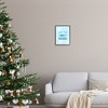 Stupell Industries Up To Snow Good Phrase Black Framed Giclee Art - 2 of 4