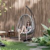 Sorbus Hanging Swing Chair Stand Frame- for Indoor & Outdoor Relaxation, Holds Up to 330 lbs, No Trees or Drilling Needed - 4 of 4