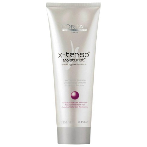 L Oreal X Tenso Moisturist Smoothing Cream Natural Hair Loreal Straigthening Smoothing Make Frizzy Curly Wavy Hair 8.43 oz