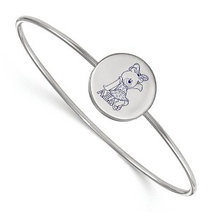 Black Bow Jewelry Sterling Silver Alpha Xi Delta Greek Life Bangle Bracelet 6 Inch - 1 of 3