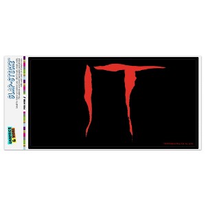 It Movie Logo Automotive Bumper Sticker - 1 of 4