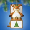 Collections Etc Charming Jack-In-The-Box Trinket Christmas Ornament - 2 of 3