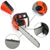 Topteng 52CC Chainsaw 20"/22" Bar Powered Engine 2 Cycle Gasoline Chain Saw - 3 of 4