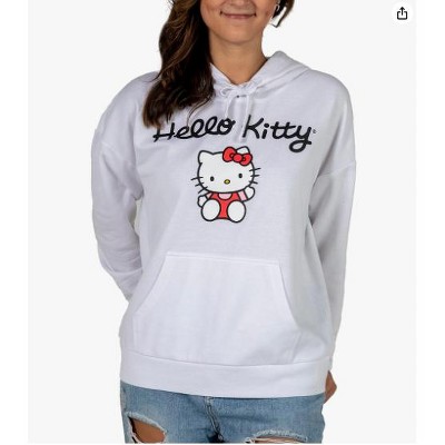 Sanrio Hello Kitty Juniors White Cosplay Hoodie