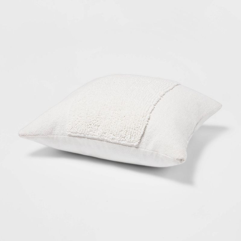 Modern Tufted Square Throw Pillow - Threshold™, 3 of 12
