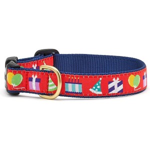 Up Country Birthday Gift Dog Collar - Large (15 to 21 inches) 1 inch Wide Width - 1 of 3
