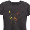 Women's - Pokémon - Colorful Pikachu Outline Short Sleeve Graphic T-Shirt - 2 of 4
