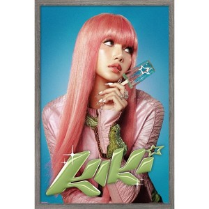 Trends International LISA - Kiki Blue Framed Wall Poster Prints - 1 of 4